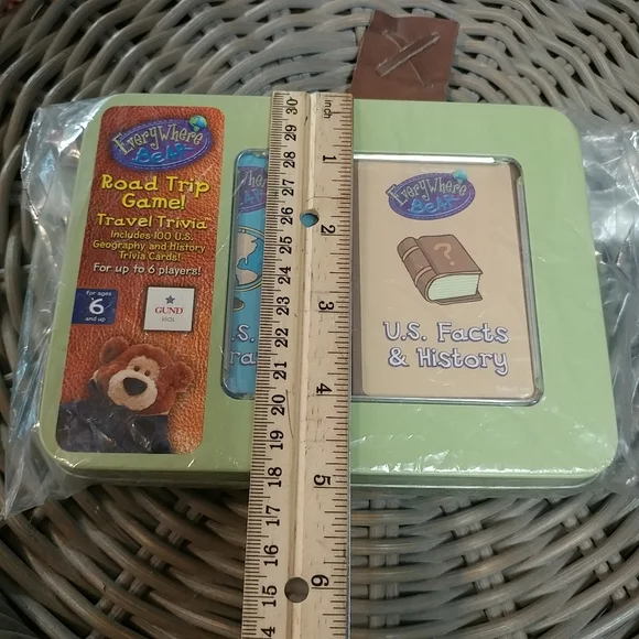 NEW Gund Road Trip Travel Trivia Game Kids Geography & History - Picture 7 of 7